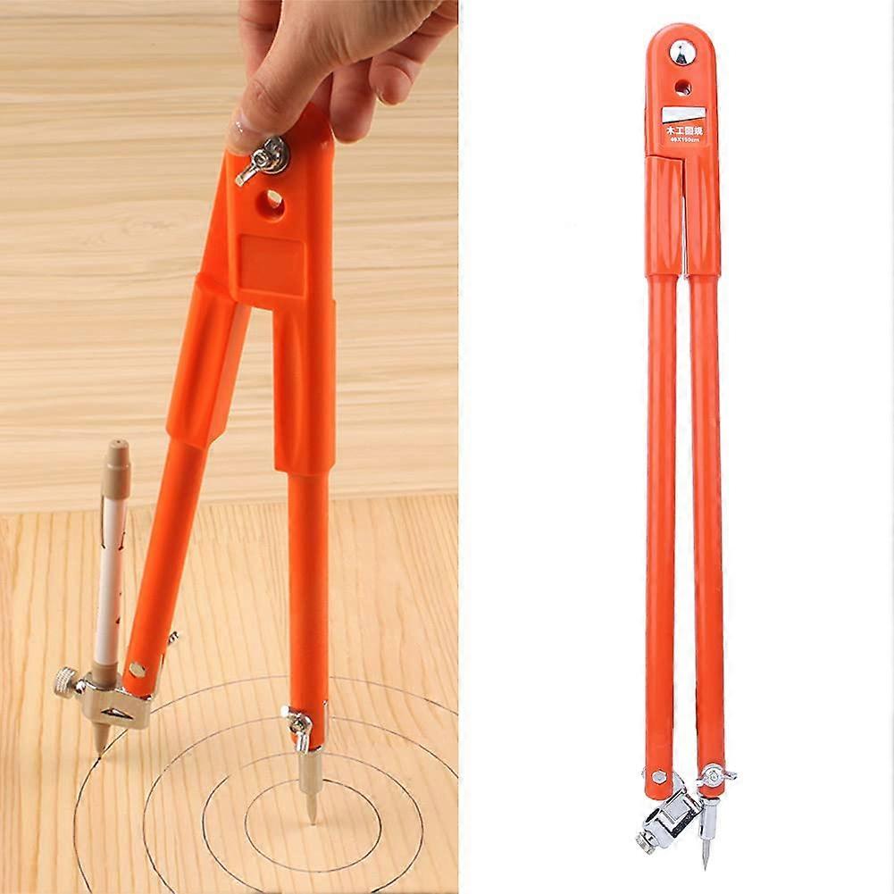 Compass Geometry Tool Adjustable 40x150 cm Circle Drawing Pencil Holder