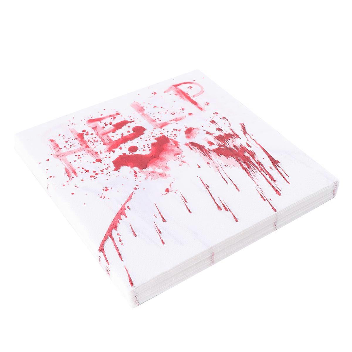 40Pcs Halloween Style Disposable Napkin Tissue For Halloween Party Unique Party Decor