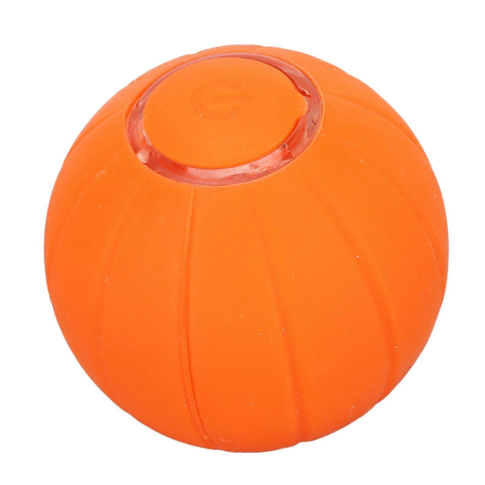 Smart Interactive Cat Ball Rechargeable Teeth Grinding Bite Resistant Automatic Rolling Kitten Toys 