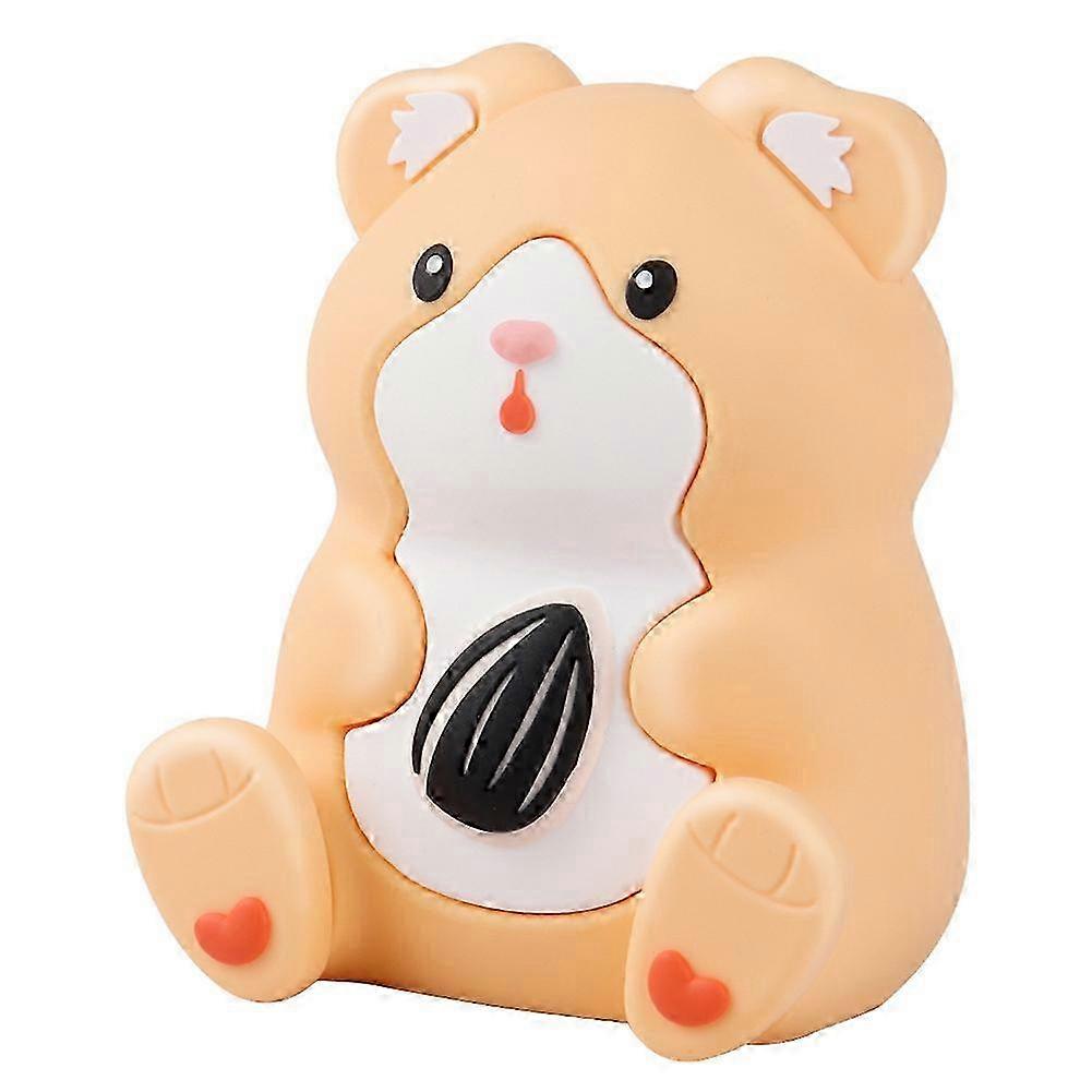 Mini Cute Animals Bluetooth Speaker Wireless Bluetooth 5.2 Loudspeaker MP3 Music Player with Phone Holder Guinea Pig