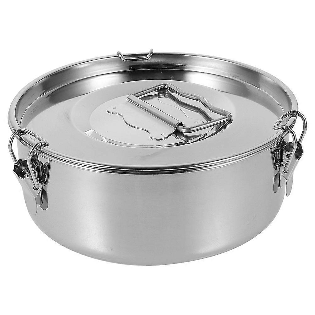 Stainless Steel Flan Mold with Lid 1 Set Flan Pan for Pressure Cookers Flanera Flan Maker Cooking Tool Baking Pan
