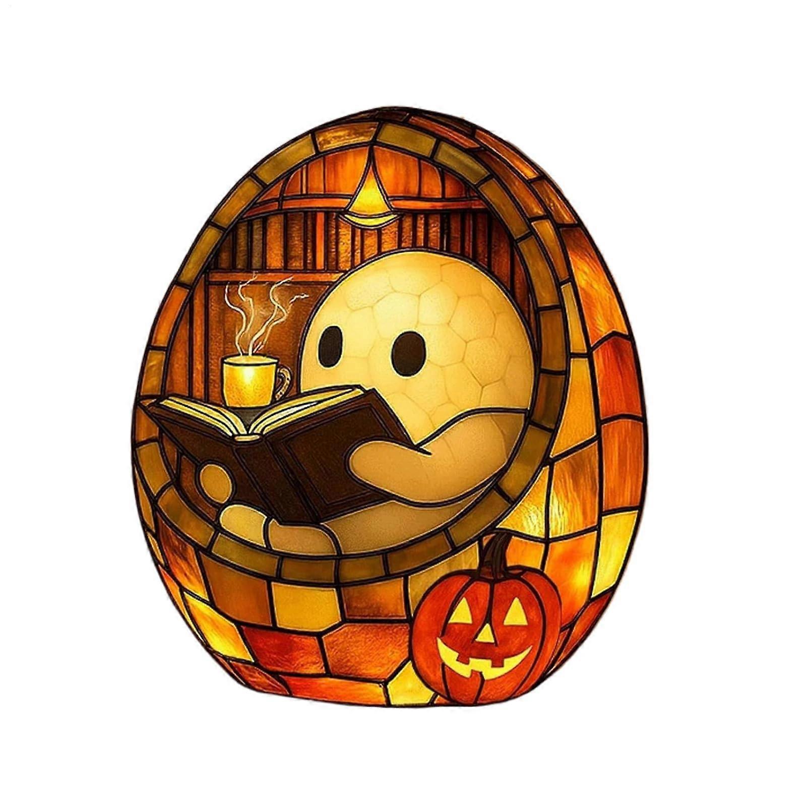 Halloween Ghost LED Desk Lamp Soft ColorChanging Night Light