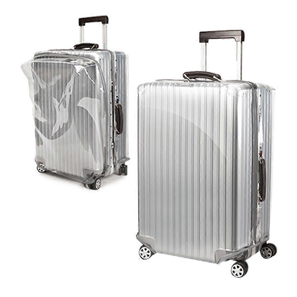 Transparent Luggage Cover with Zipper