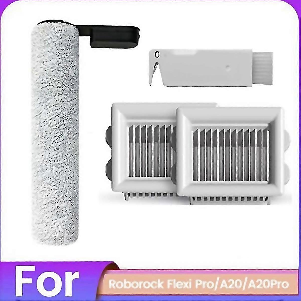 For 4pcs brush and filter kit for roborock flexi pro a20 a20pro floor