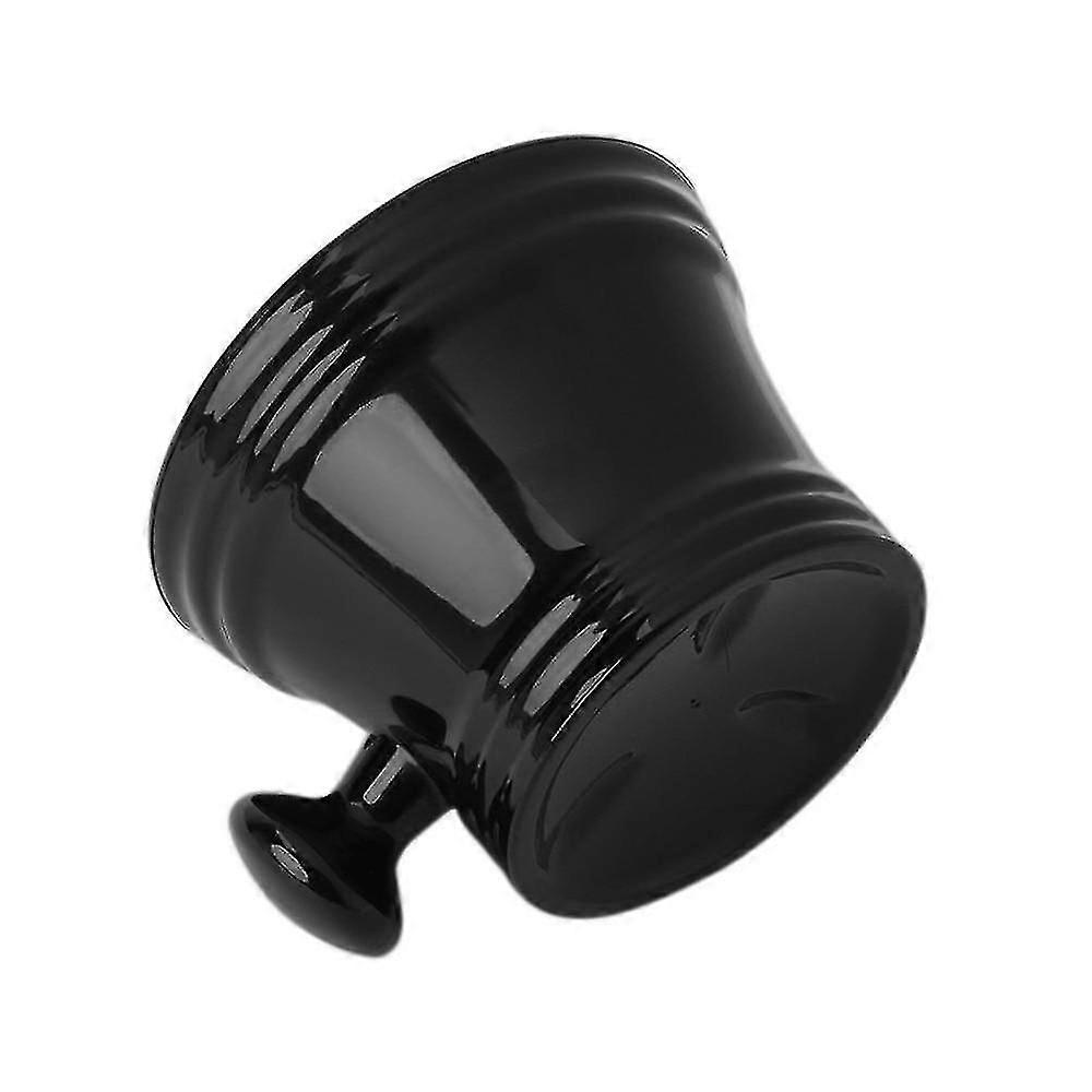 Zwarte scheerkom - mannen Grooming Lather Cup