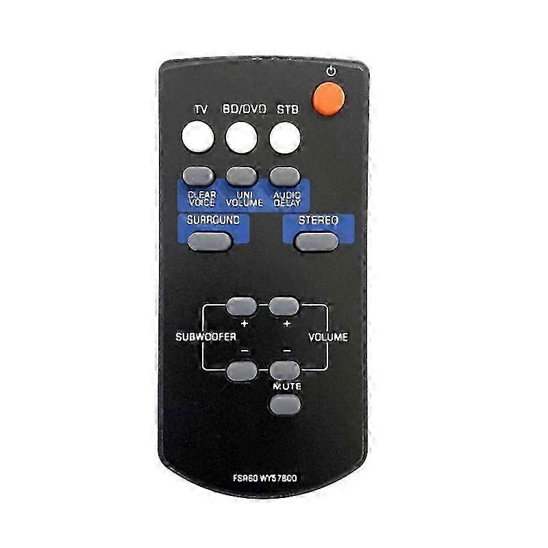 FSR60 WY57800 Remote Control replacing for Amplifier YAS101 YAS101BL 1010 YAS-101 YAS-101BL WY57