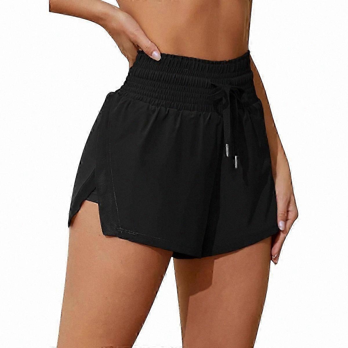 Women's High Waisted Beach Shorts with Pockets Quick Dry Swim Board Shorts 3 Inch