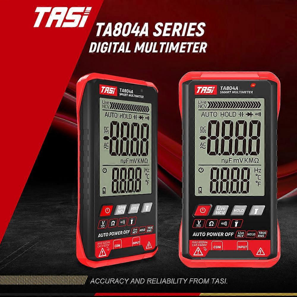 TASI TA804A Ultra-Thin Digital Multimeter 3.5" LCD, 5999 Counts