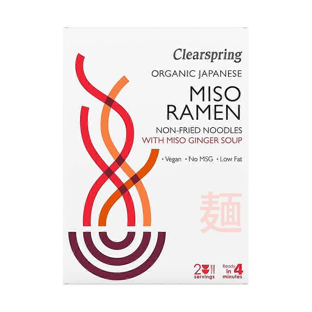 Clearspring Org Miso Ramen w/ Miso Ginger 210g - 3 Pack