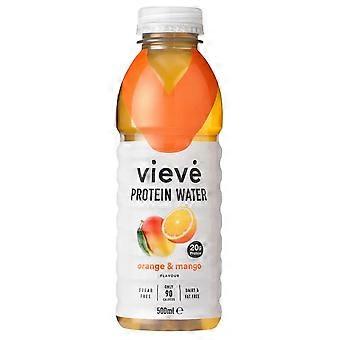 Vieve Protein Water Drink - Orange & Mango 500ml - 3 Pack