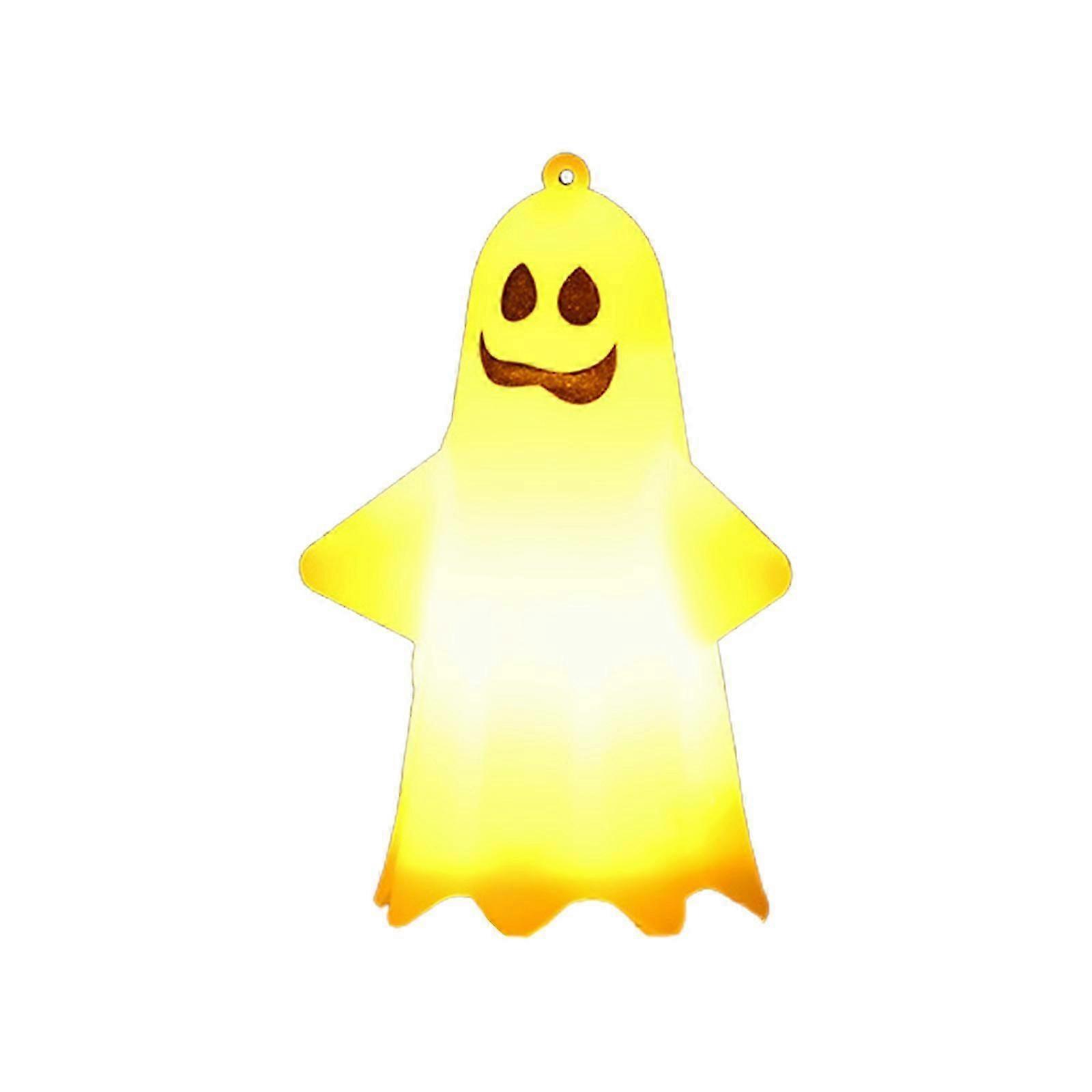 Halloween Ghost Hanging Decorations Battery Operated Light Electronic Candle