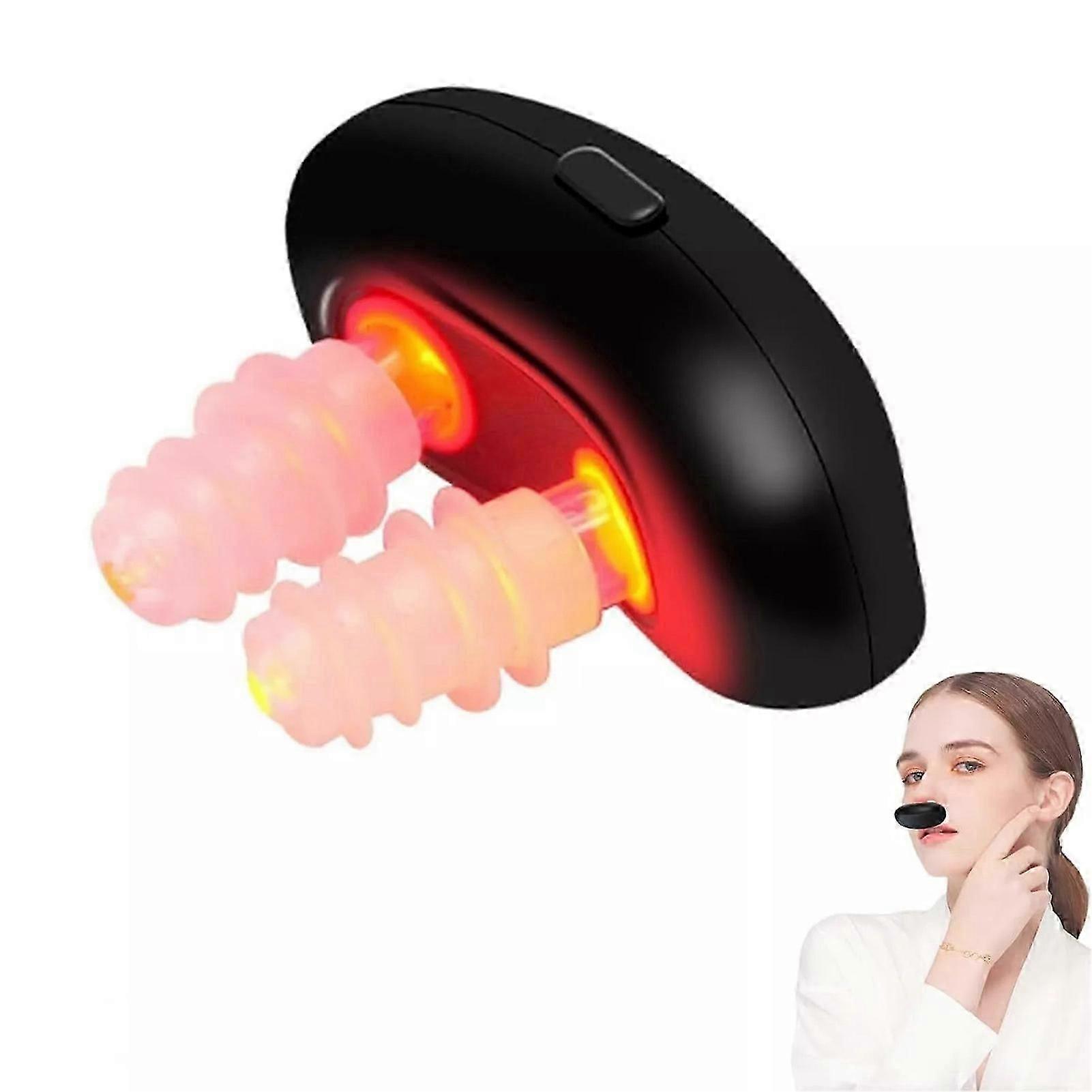 RespiRelief Rotlicht-Nasentherapie Infrarot-Rhinitis Instrument, Rotlichttherapie bei Nasenallergiesymptomen, Nasentherapiegerät m