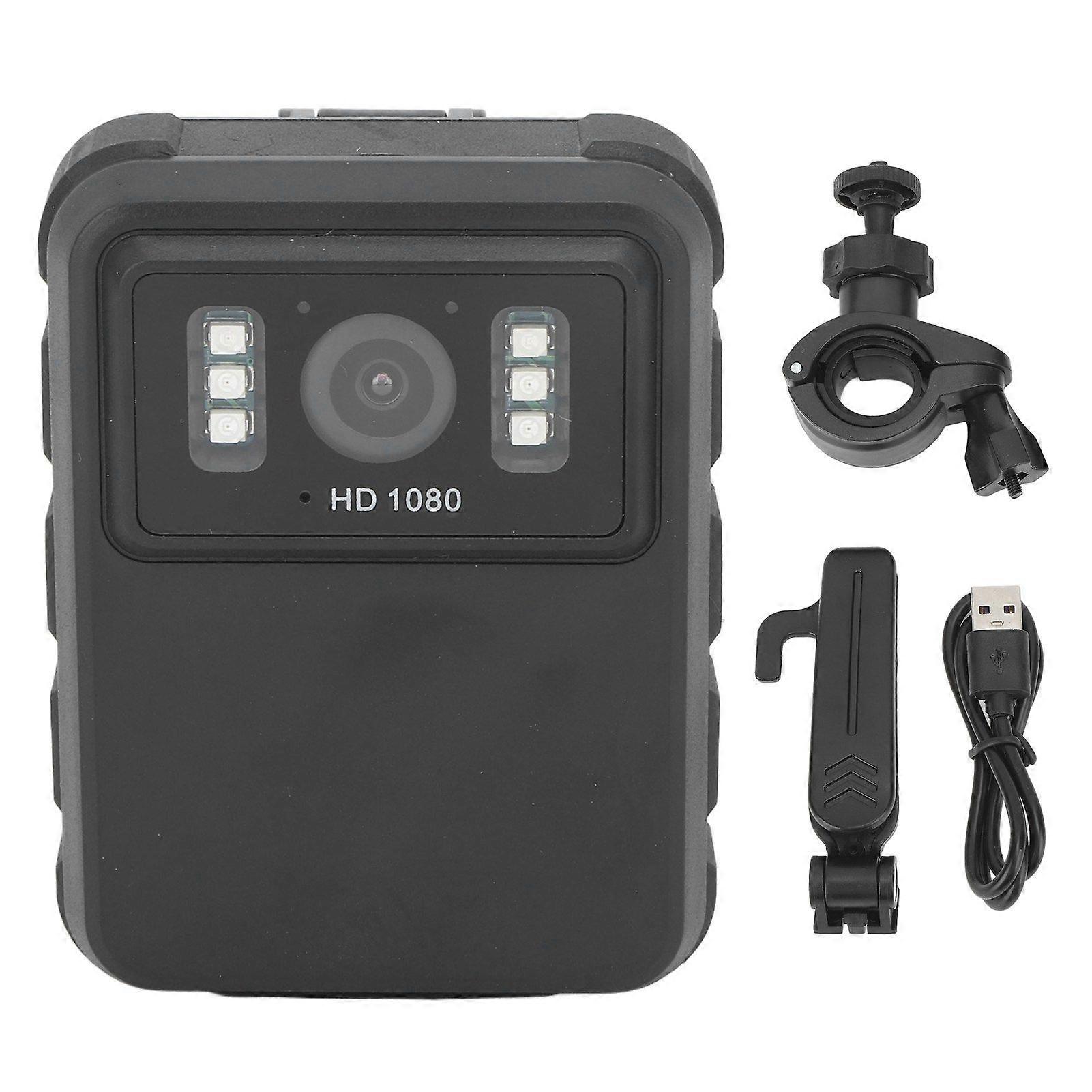2K Ultra HD Camera Waterproof Large Wide Angle Sports Back Clip Camera Multi Function Recorder
