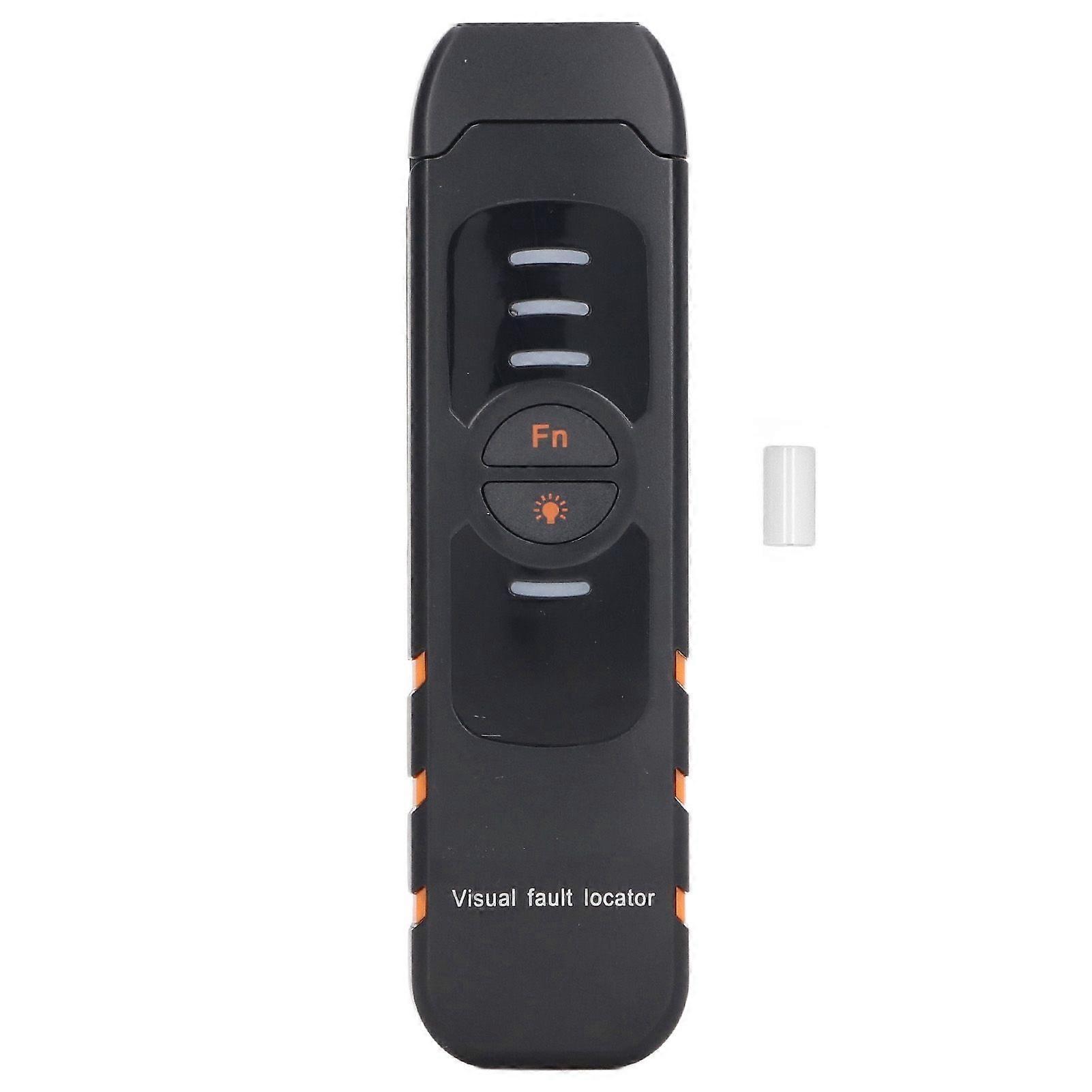 Visual Fault Locator 30KM VFL Support FC SC ST Interface 3 Gear Ergonomic Fiber Light Test Pen with Lighting