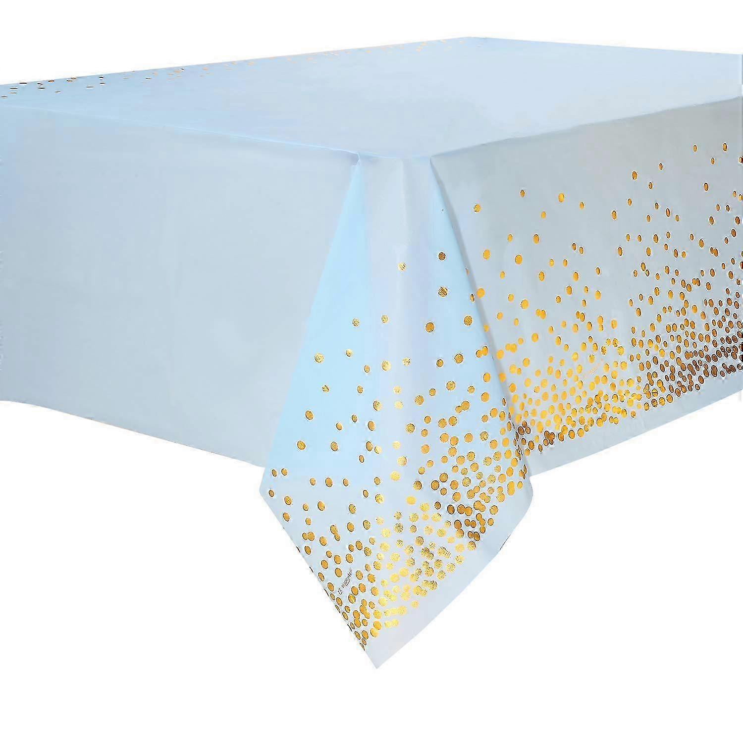 4 Pack Party Table Cloths Disposable Table Covers 137*274cm