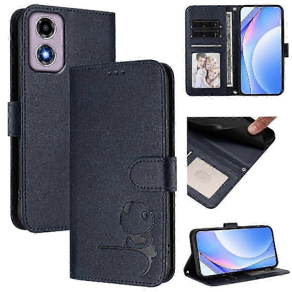 RFID Blocking PU Leather Flip Case with Card Slots, Kickstand & Mag...