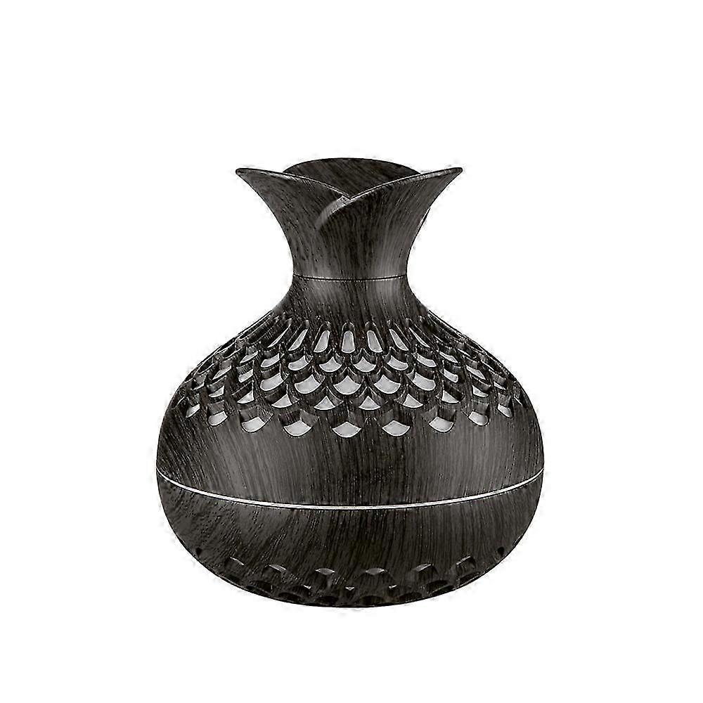 300ml USB Air Humidifier, Mini Humidifier Desktop Humidifier, Hollow Vase Shape Humidifier With Colorful Night Lights