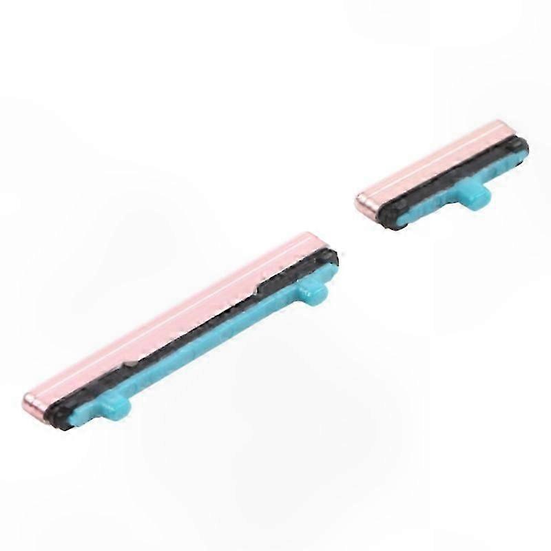 2Pcs/Set Side Buttons for Galaxy S21 5G and S21+ 5G Replacement Parts Power On/Off Volume Control Switch Repair Kit