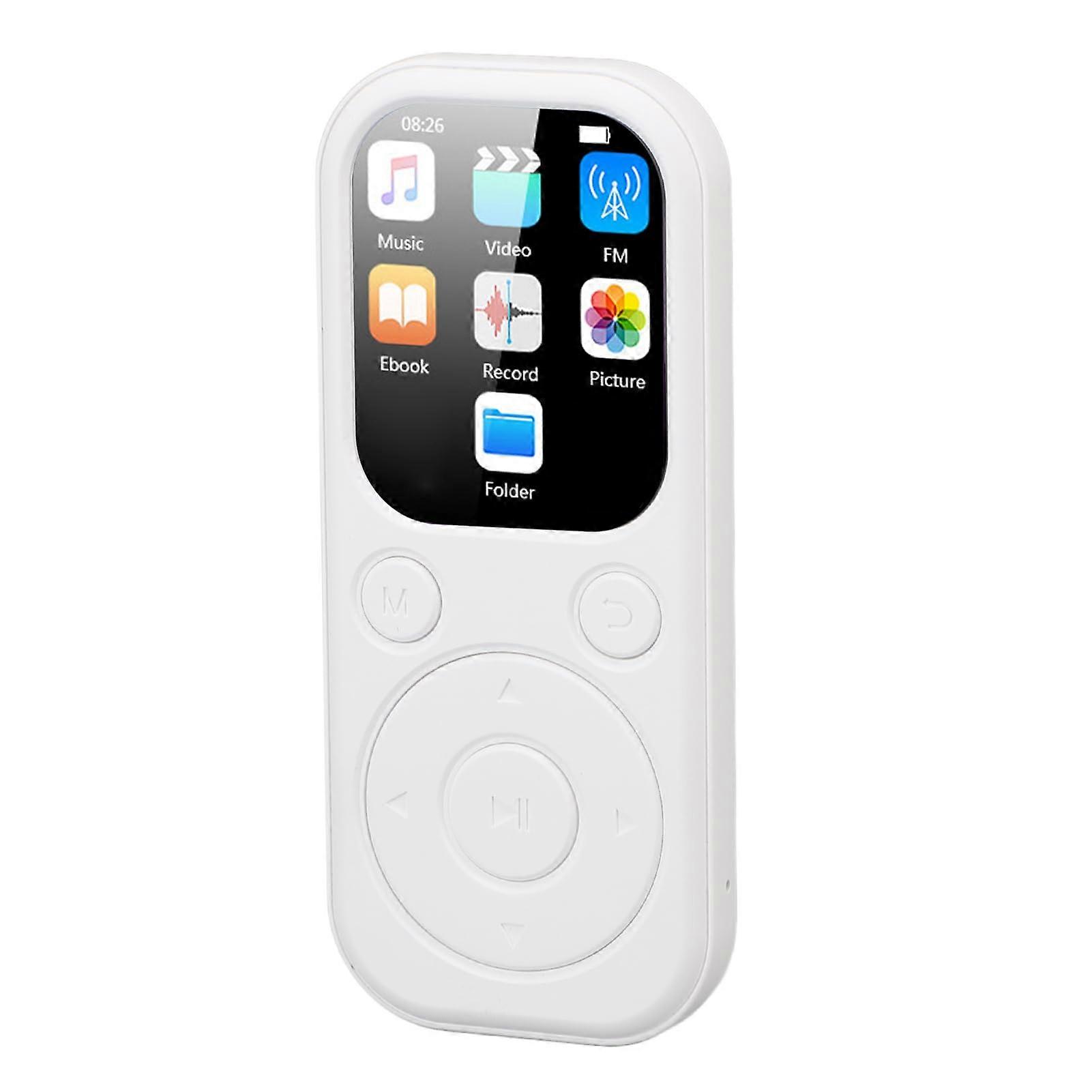 5.4 MP3 Player With HiFi Speaker, Voice Recorder, 2.01Inch Screen, 128GB Expandable Memory