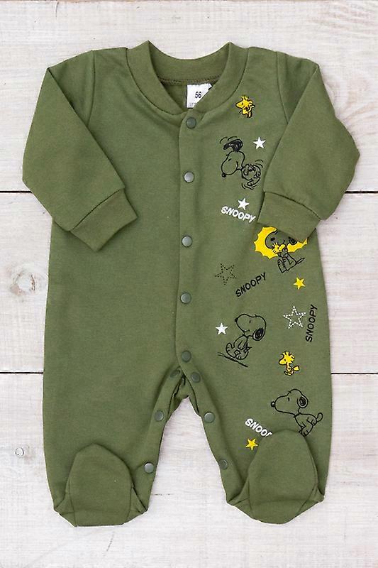 Bodysuit (infant boys) – Cotton Brushed Fabric, Full-Snap Closure, Demi-season, HC 5058-023-33-4