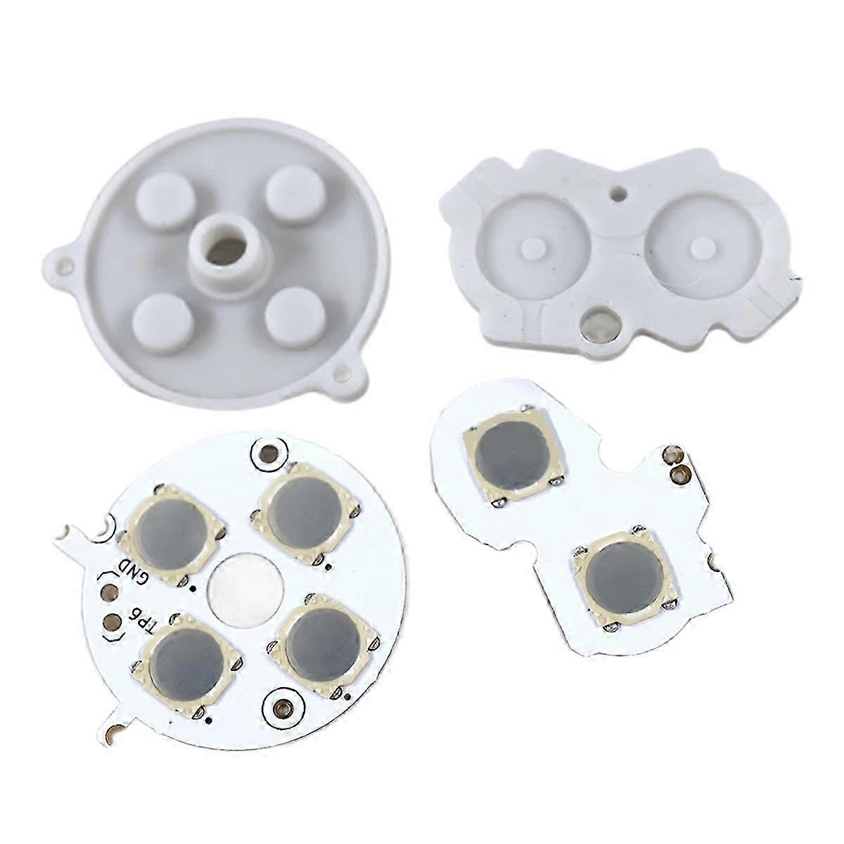 Modified Game Console Key Kit with Conductive Film Button DIY Repair Kit