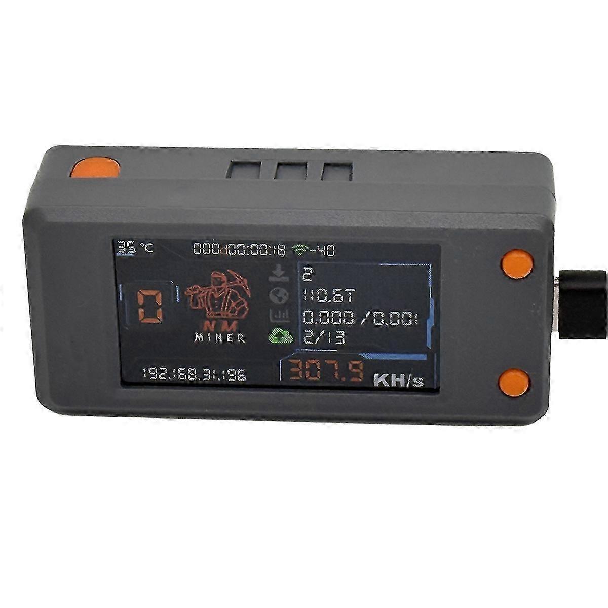 NMMiner 308KH/S Hashrate Bitcoin Crypto Miner - BTC Solo Lottery Miner for Nerdminers