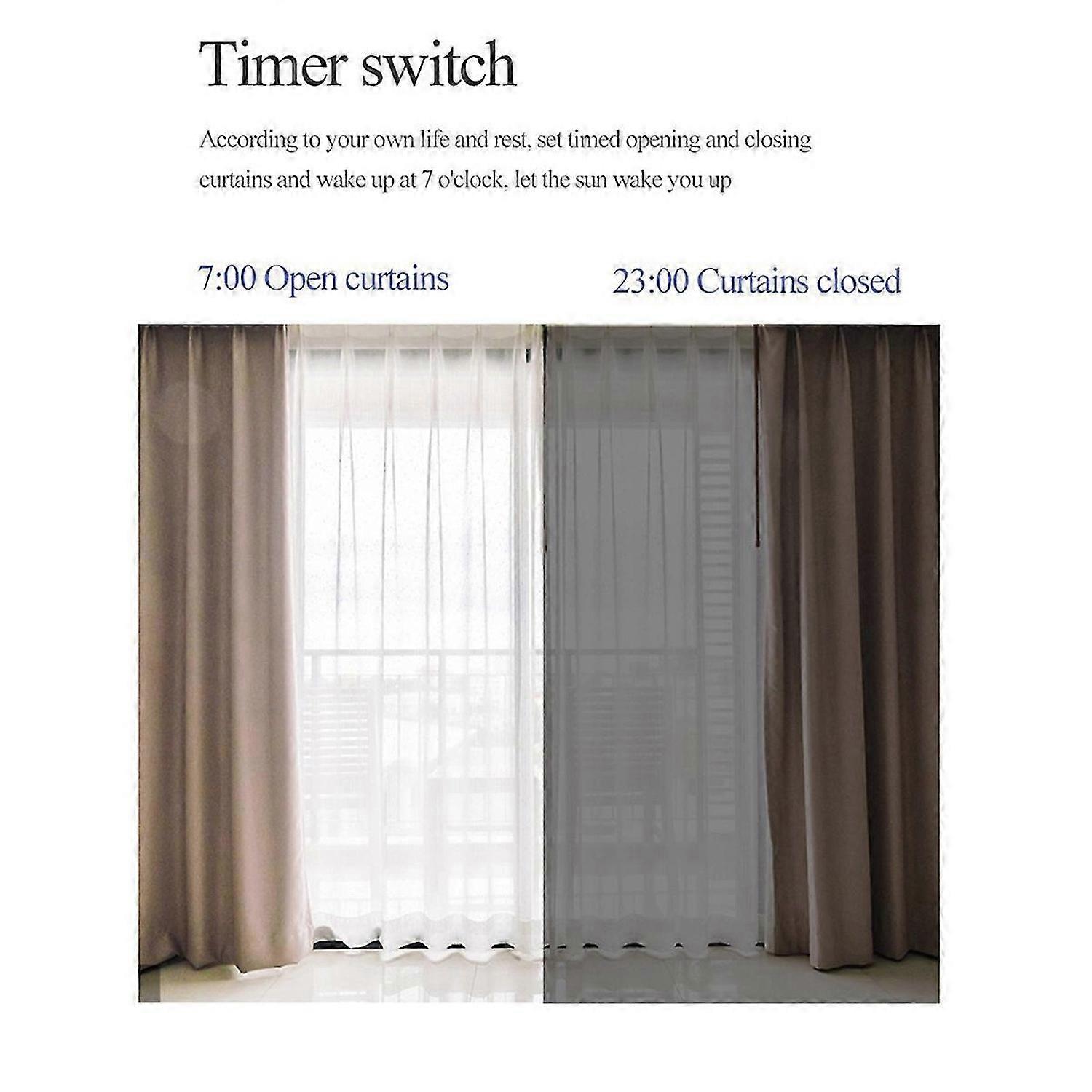 Dual TUYA Smart WiFi Curtains Robot 3-in-1 Automatic Curtain Opener