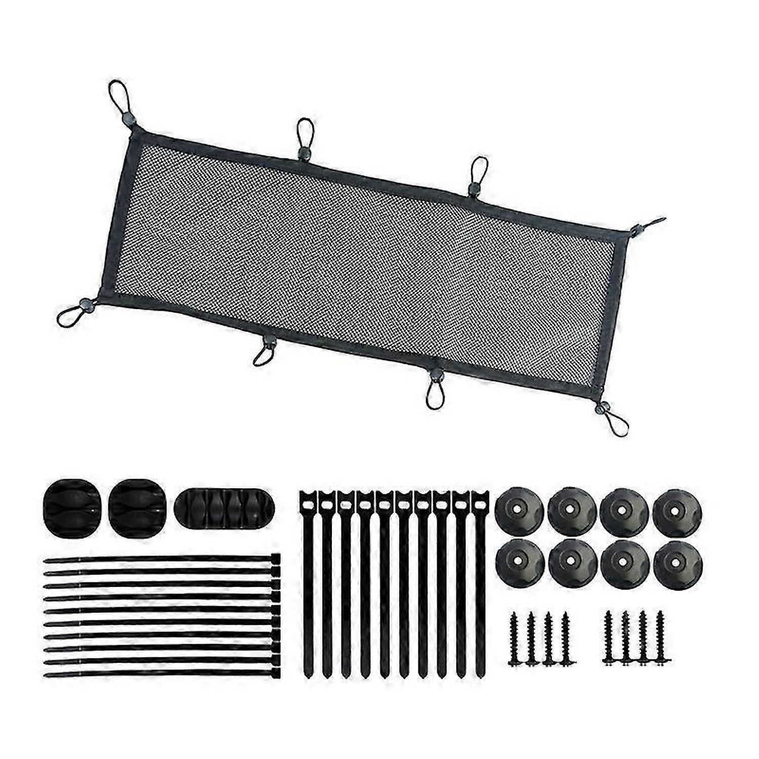 Cable Management Net Under Desk, Extra Large Cable Net