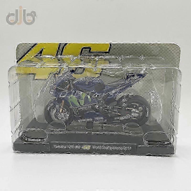 1:18 Diecast Motorcycle Model Toy YZR-M1 2004 / 2017 Sports Racing Bike Miniature Replica