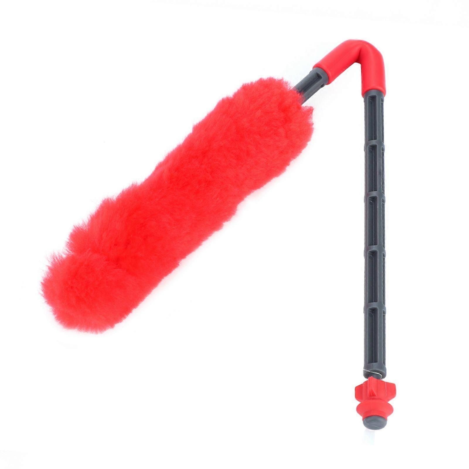 Wool Paintball Barrel Single Swab Squeegee Buffer Cleaning Accessories (red)