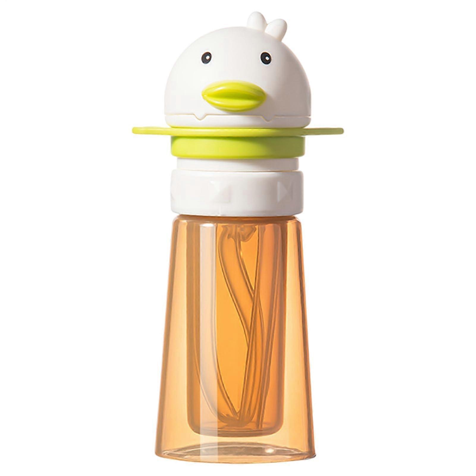Water Bottle Sippy Duck Portable Spout Straw Sippy Cup Lid Green For School Travel