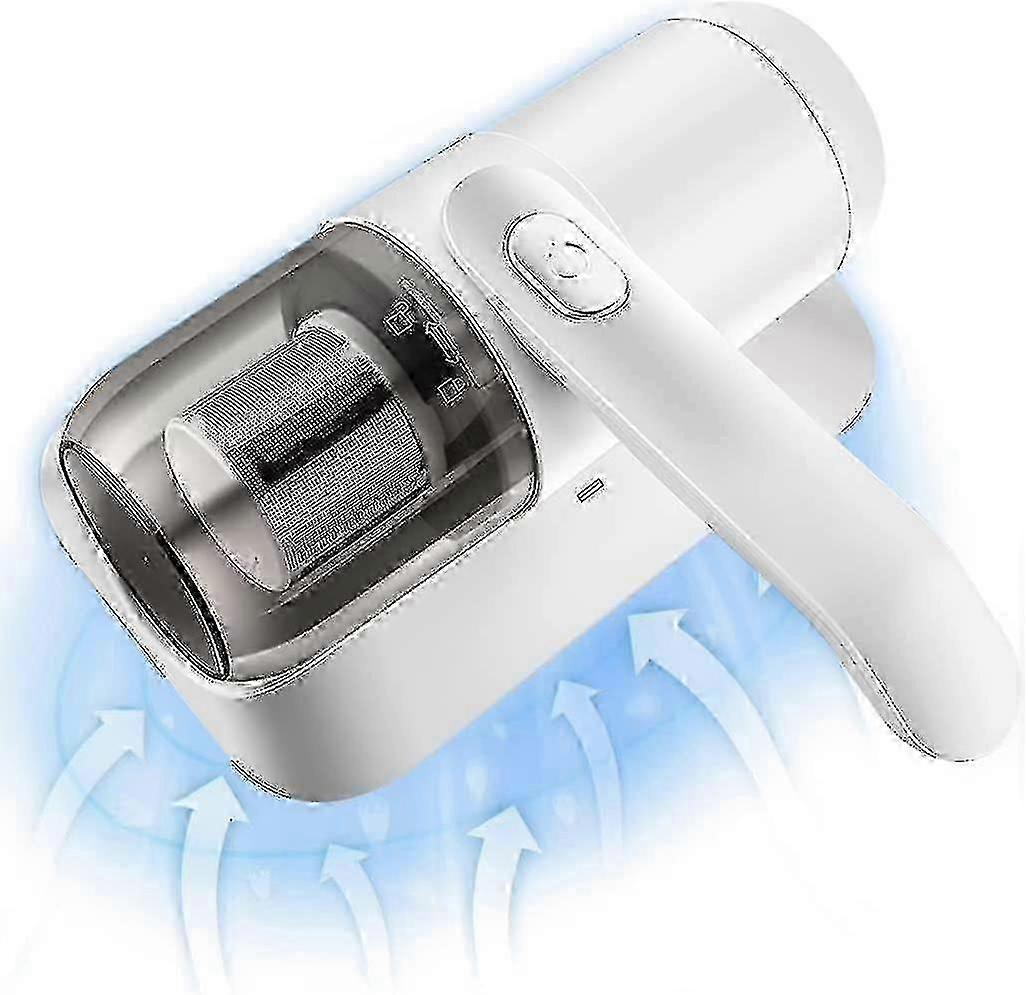 Hand held cordless UV mite vacuum cleaner