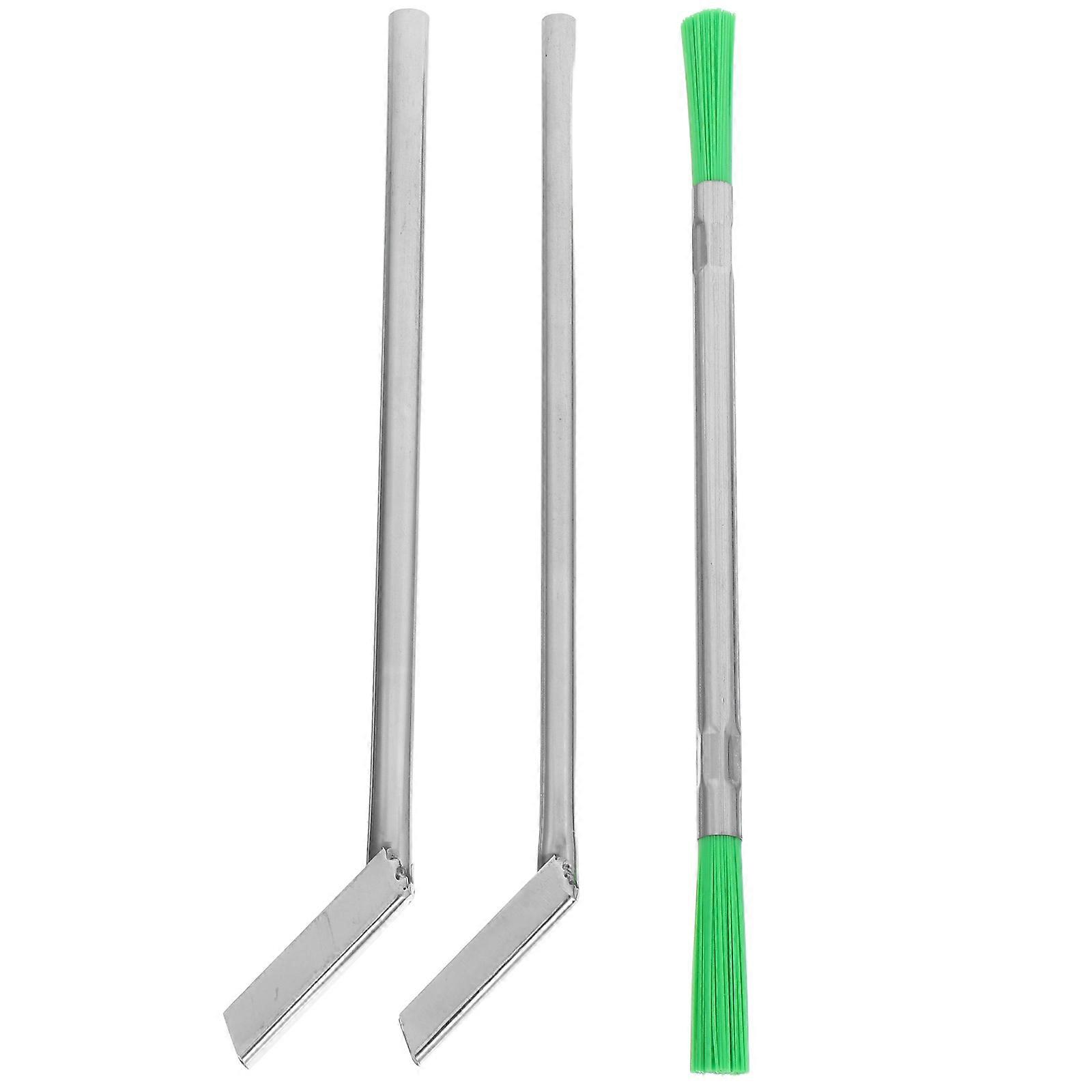 Convenient Cleaner Tool Elevator Groove Trash Cleaner For Property Management Staff 23.50X4.00X0.80CM Efficient Cleaning 3Pcs