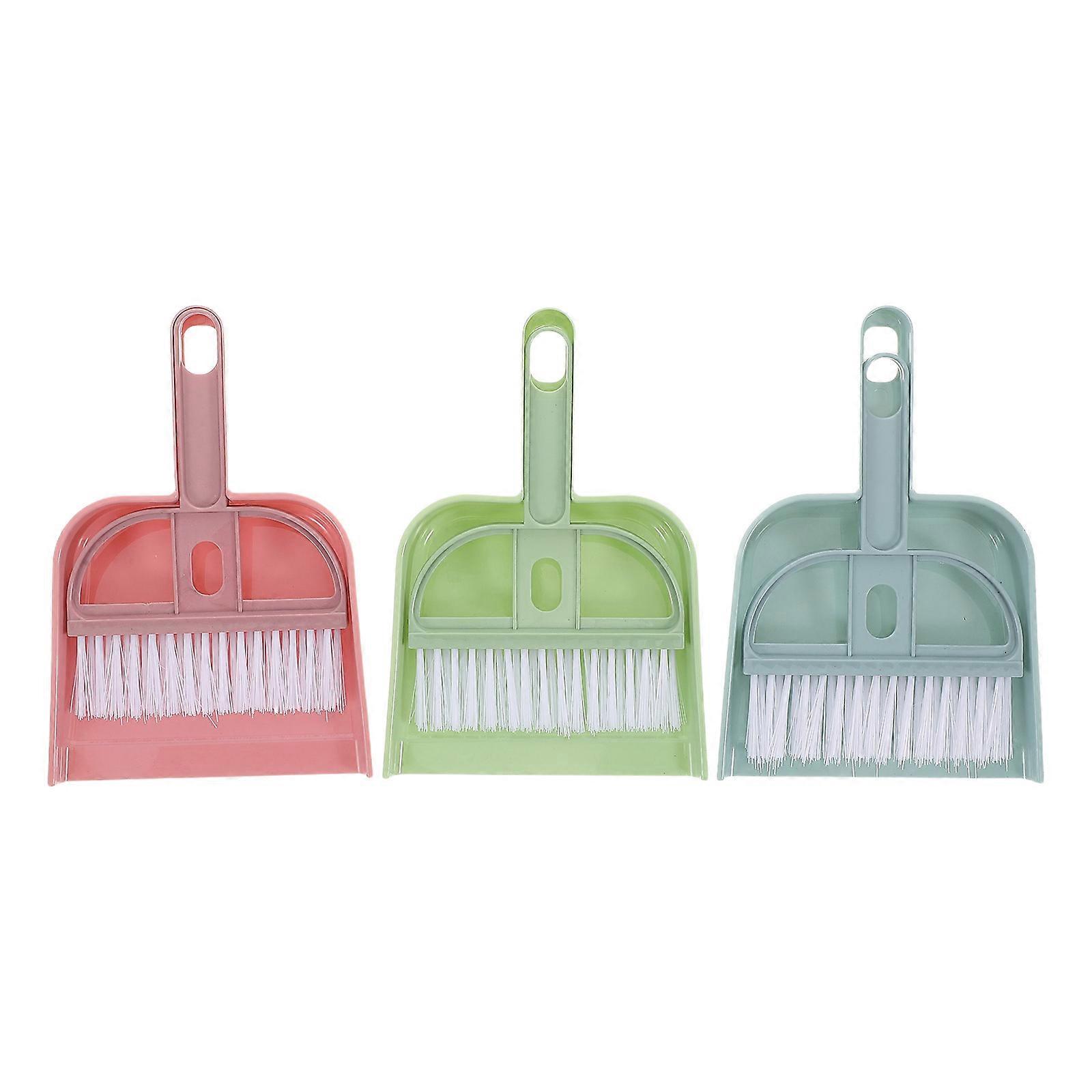 Cleaning Tools Mini Broom and Dustpan Set for Quick Home Cleaning 3Sets