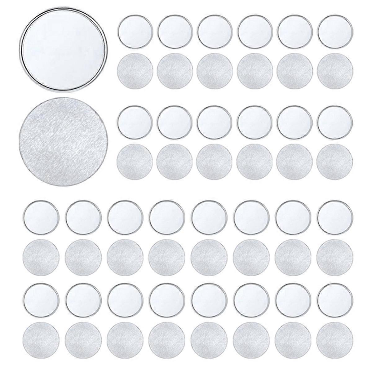 Sublimation Blank Aluminum Stickers DIY Button Badge Kit