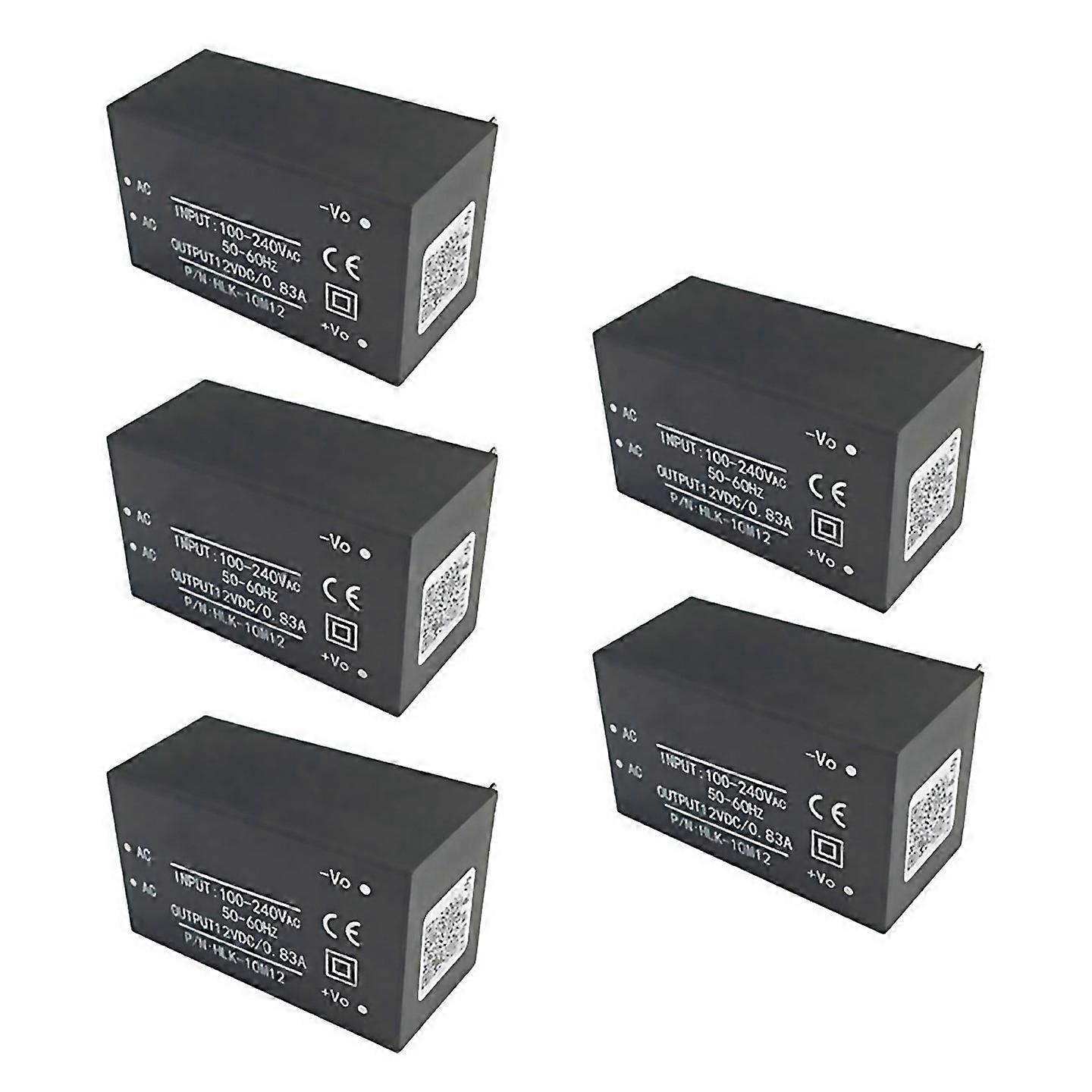 For 5pcs Acdc Power Supply Module Ac Dc Converter 220v To