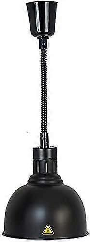 Food Heat Lamp with Telescopic Suspension, 25 cm Large Lampshade, Food Warming, Color D, Durable Heating Lamp