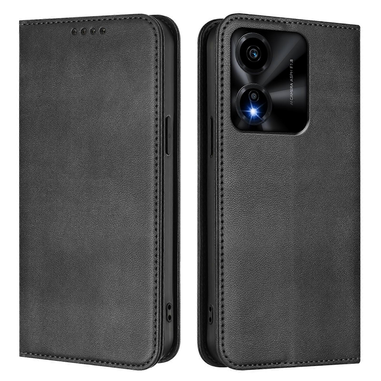 Compatible For Honor X5c Plus Wallet Cases Retro Texture RFID Leather Phone Cover