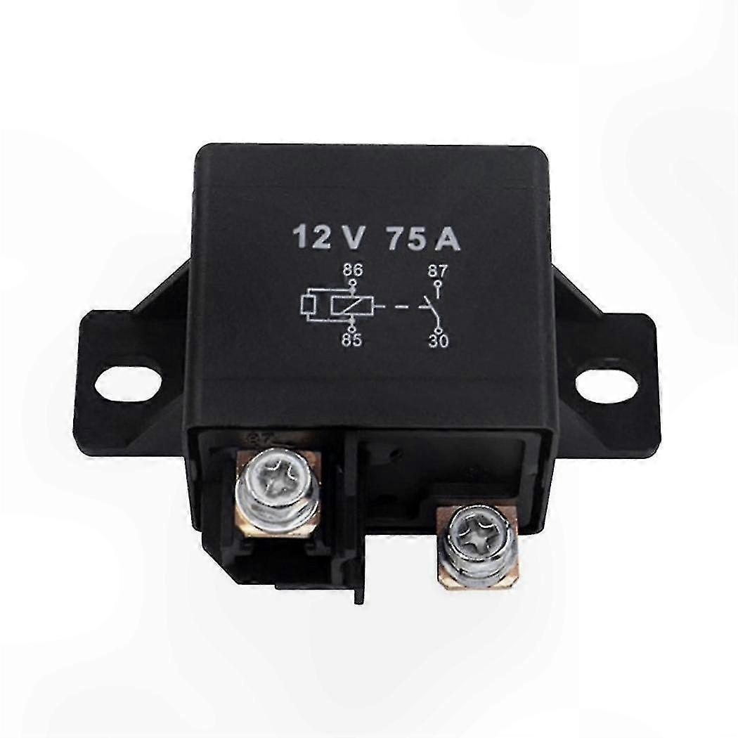 High-Performance 12V 75A Automotive Relay with Durable Contacts