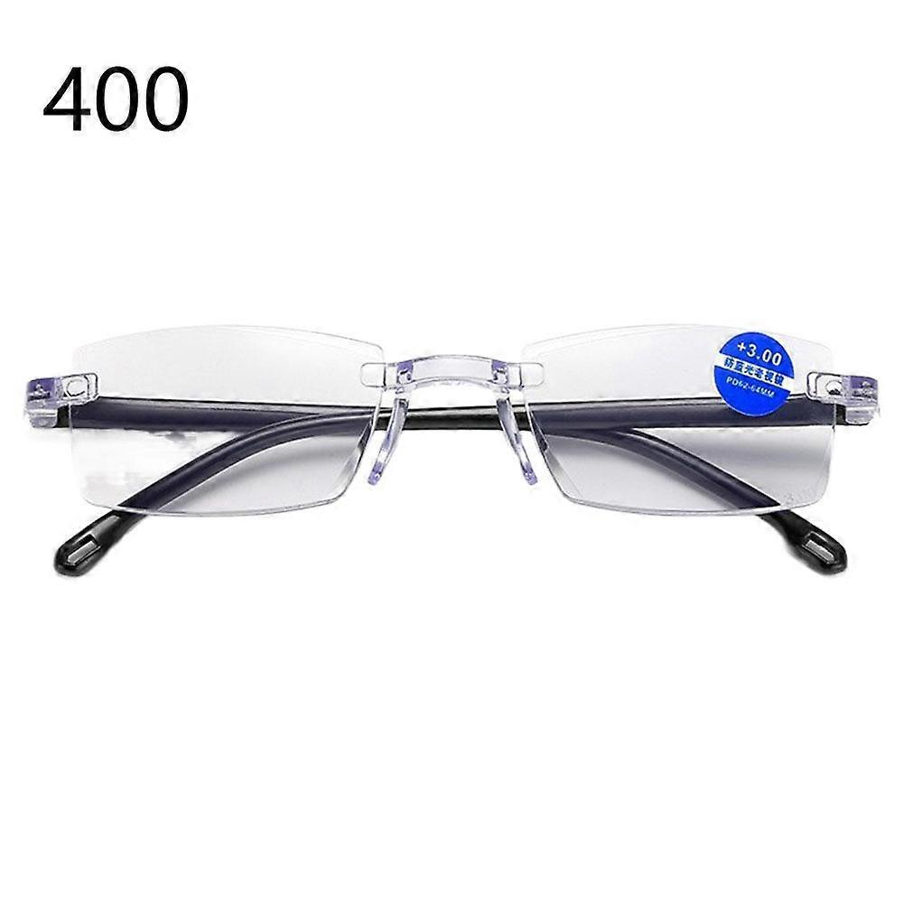 Blue Light Reading Glasses Anti Eye Fatigue Smart Readers with Fashion Frame for Computer Phone Users