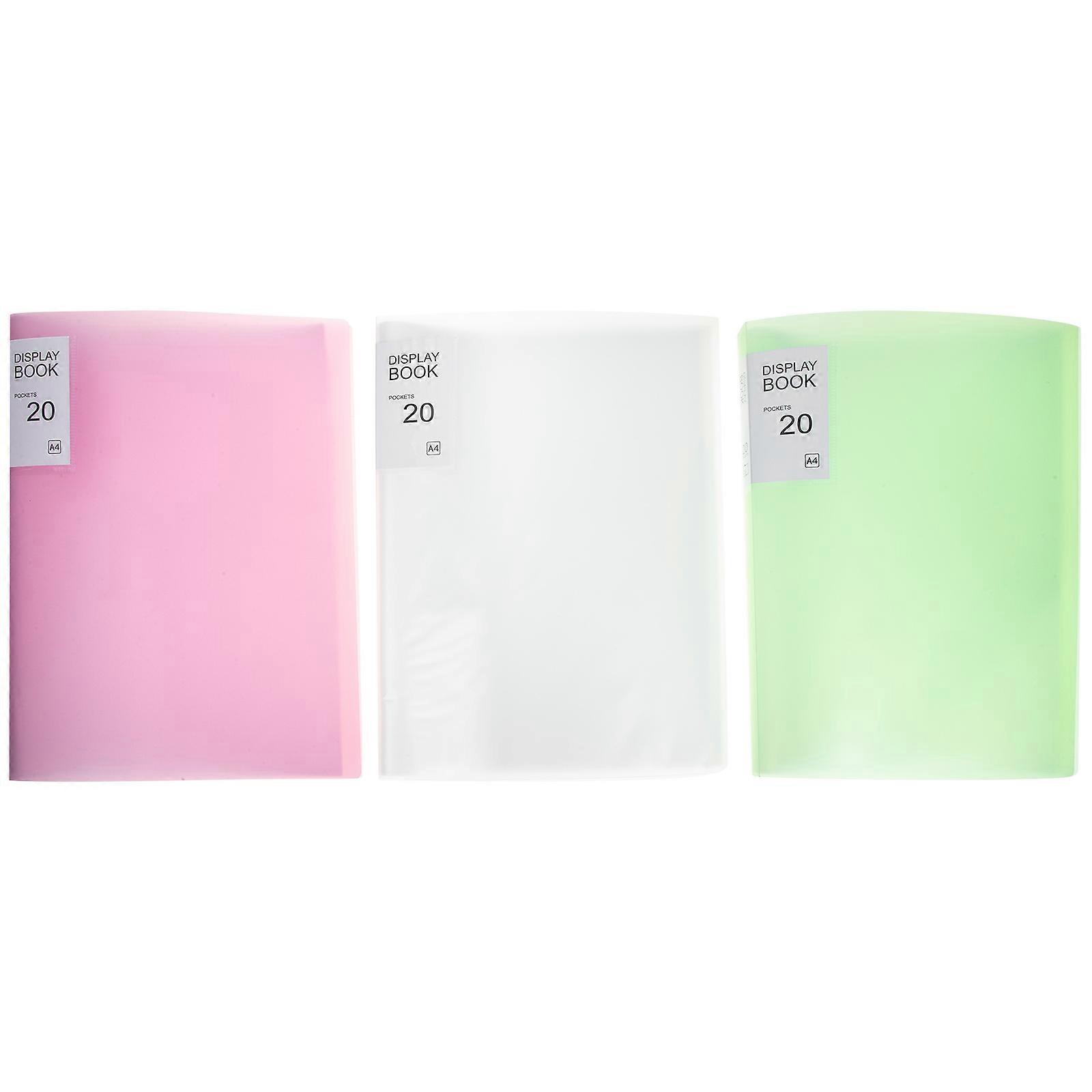 Desktop File Organizer Multi-Layer Loose-Leaf Folder for 6Pcs Storage