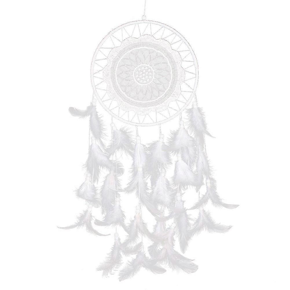 White Dream Catcher Handmade for Decoration 3Pcs