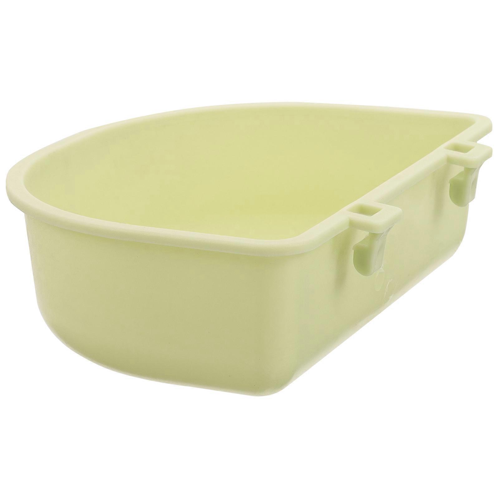 Hanging Cat Bowl Plastic Pet Food Bowl For Daily Use With Candy Color Design 1Set