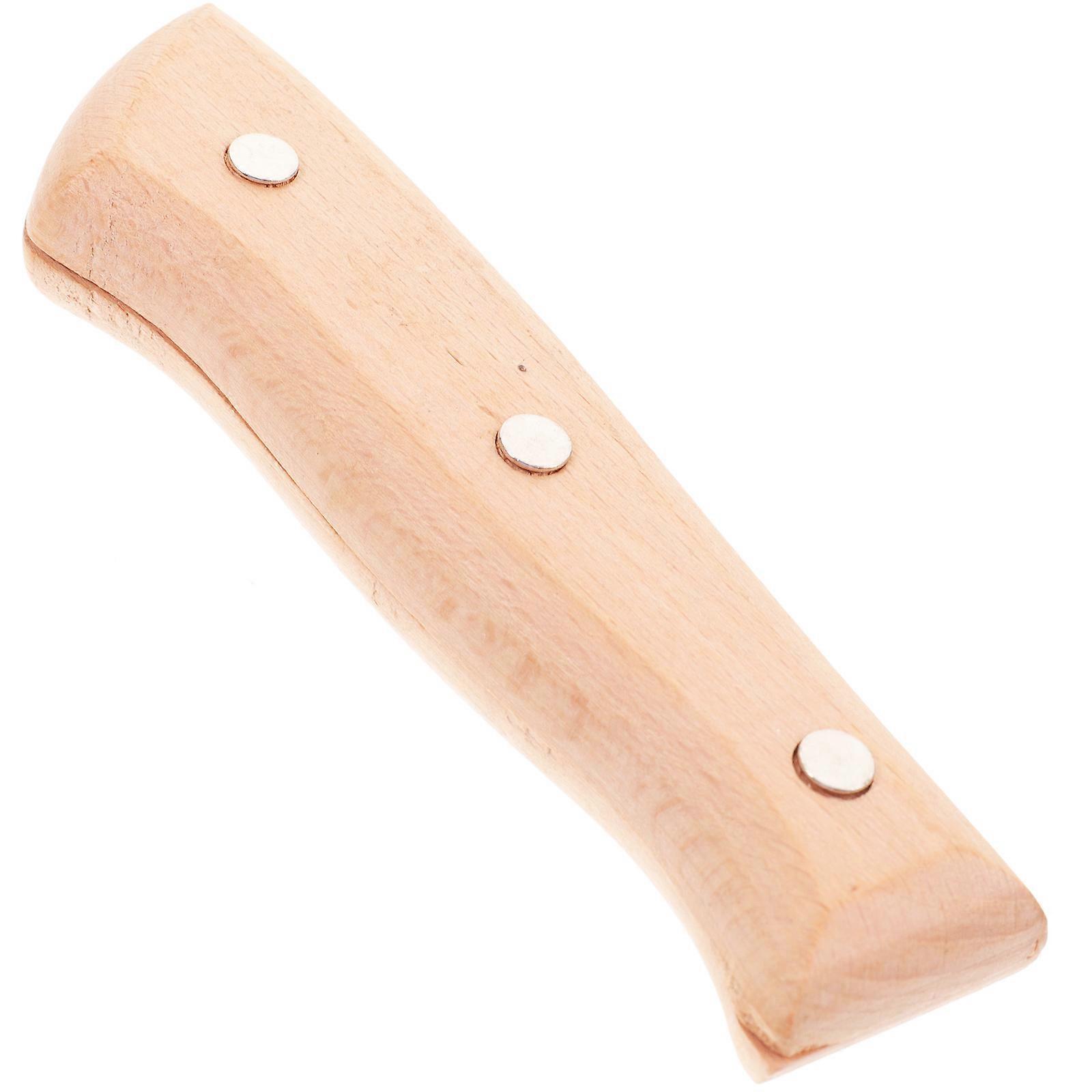 Cutter Handle Replacement For Kitchen Cutter Ergonomic Wood Handle 13.5X3.2X2CM Easy To Install 5Pcs