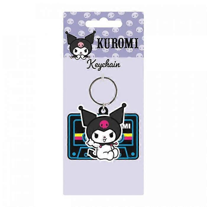 Kuromi Tape Spinner Keyring