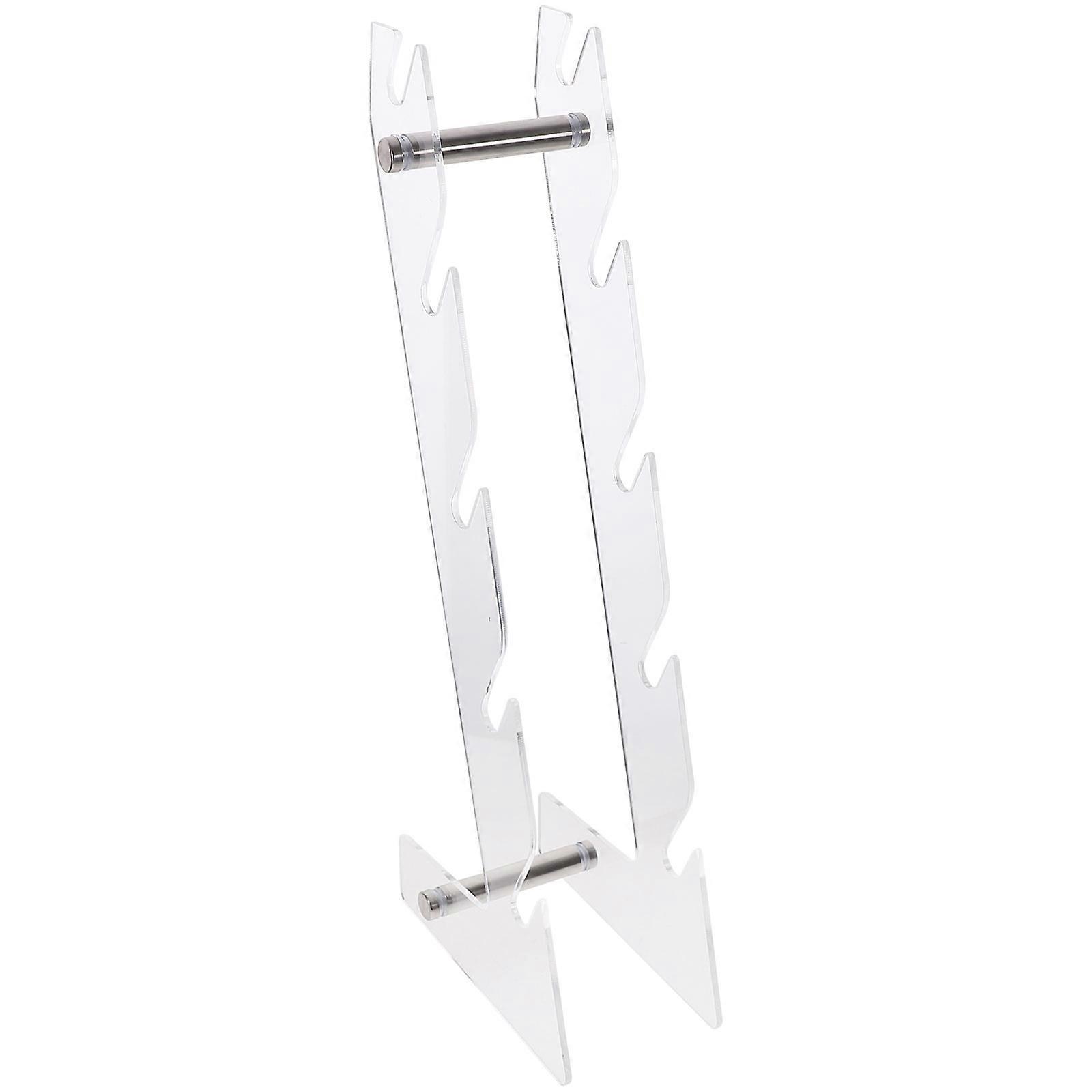 Clear Acrylic Glasses Display Stand for Sunglasses Organizer 2Pcs