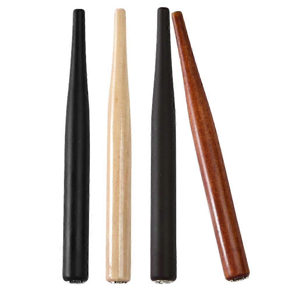 Assorted Color Wooden Dip Pen Holder for Calligraphy with 12Pcs Set