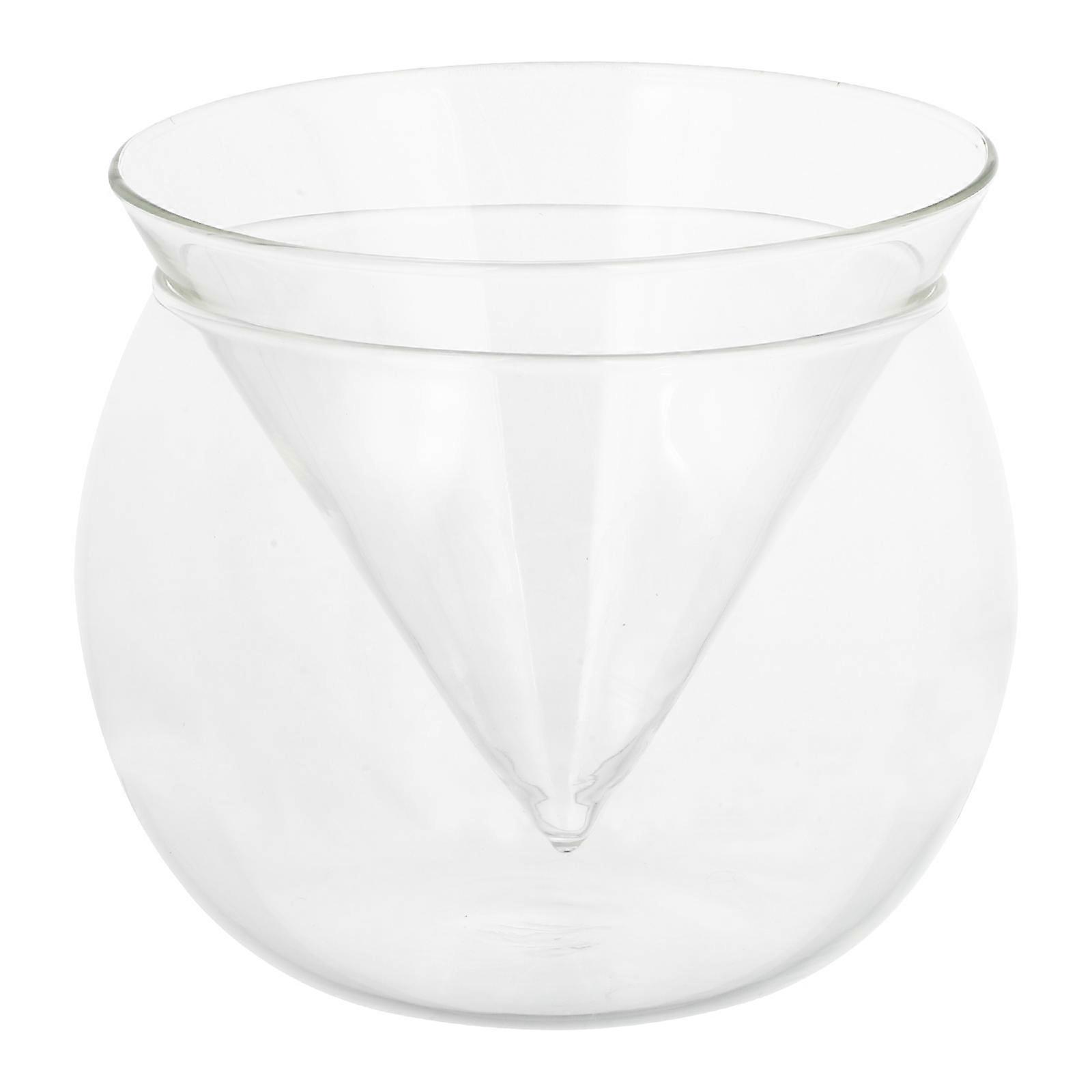 Cocktail Cup White Glass for Home Use Practical 3Pcs
