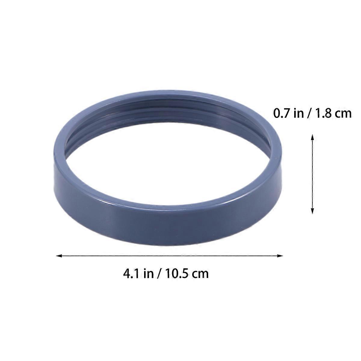 Premium Resealable Cup Lip Ring Replacement Parts 2Pcs Compatible with NutriBullet for Home Use Grey