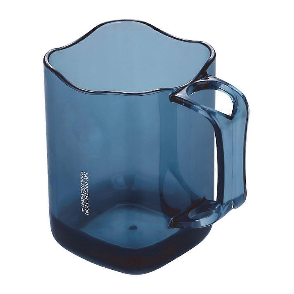 Household Toothbrush Cup for Storage Use 1Pcs Blue Plastic Washing Cup